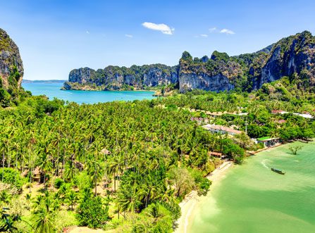 Railay Beach in Krabi, Thailand