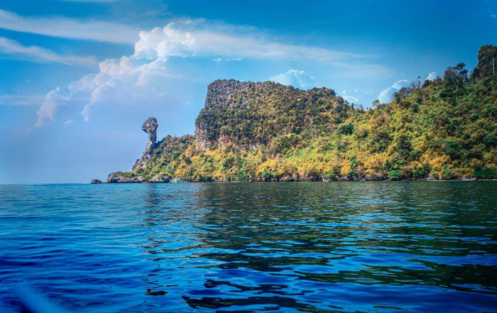 Sea and islands in Krabi