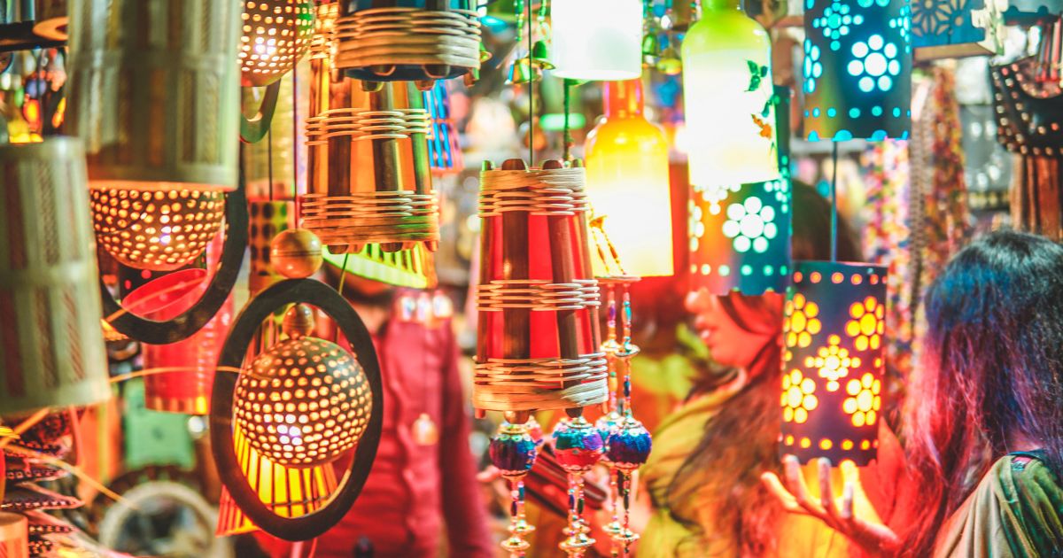 Shopping is one of the best things to do at weekend night markets.