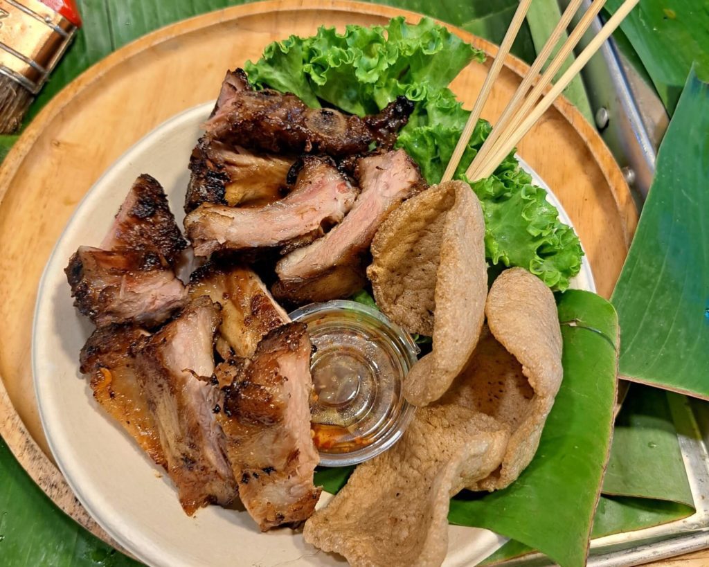 local cuisine at krabi night market