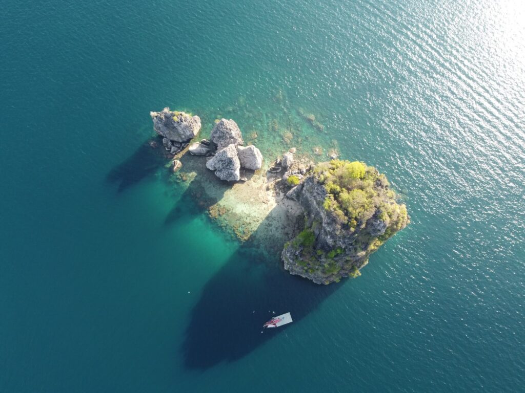 Koh Si desde arriba a vista de pájaro